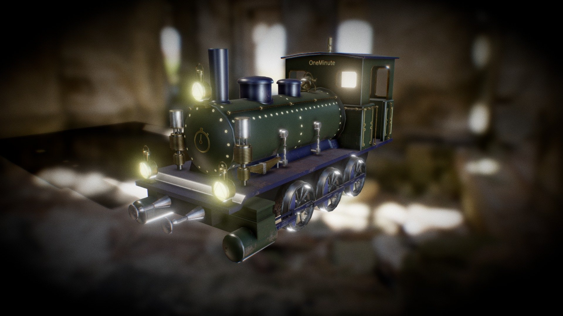 Fancy Old Locomotive