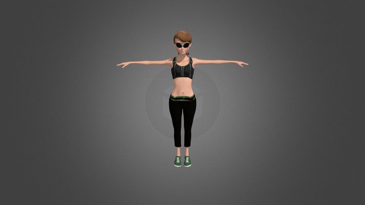 Ilustração do Stock: Woman, Human Female Body, 3D