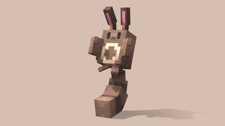 Sentret Minecraft (OLD) 3D Model