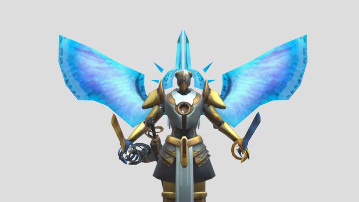 Gabriel, Judge of Hell 3D Model