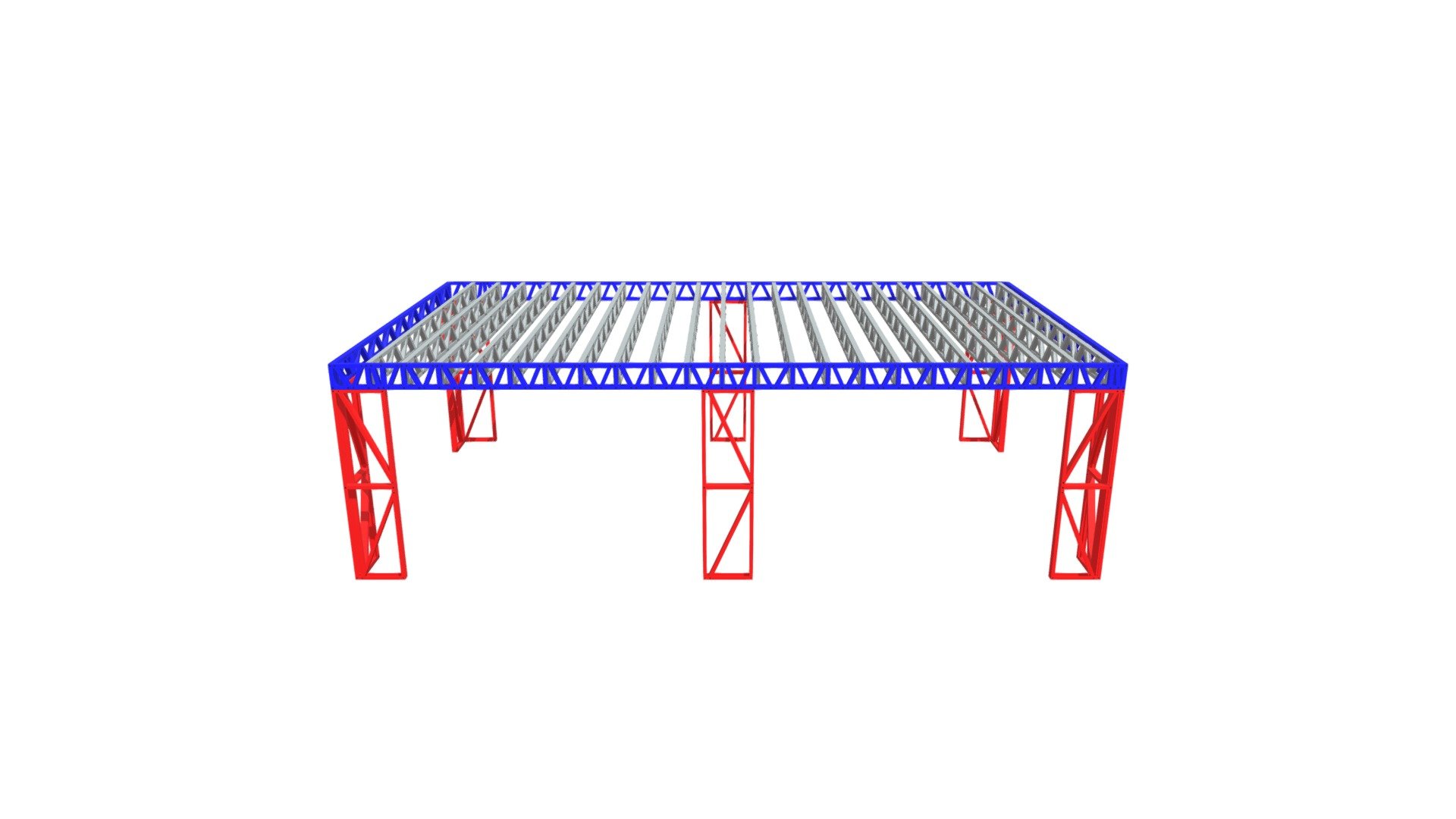5m x 9m Mezzanine - 400 Centres