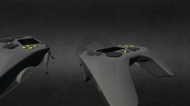 XBox 2 Controller Concept 3D Model