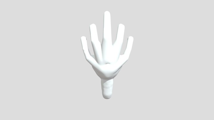 Jonathan Miguel hand sculpture. 3D Model