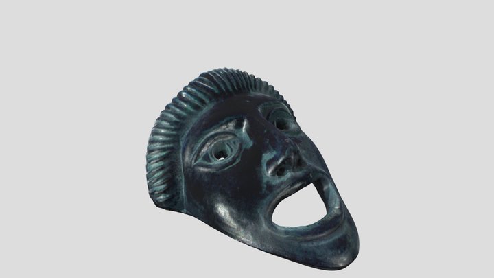 Dionyssos Mask 3D Model