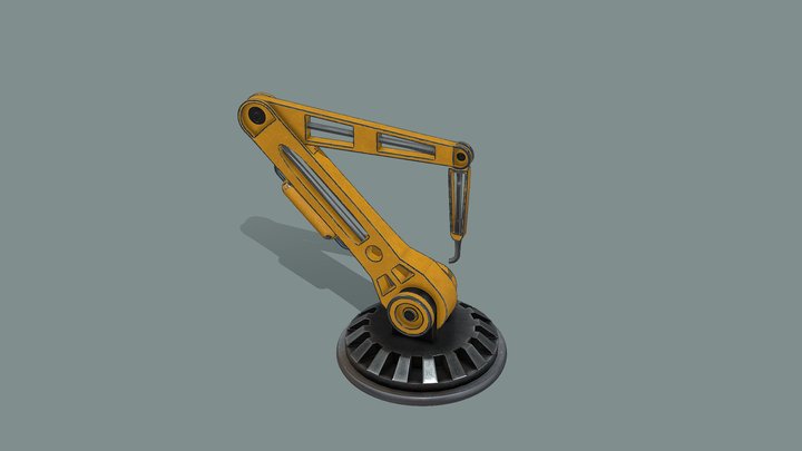 Factory Robot 3D Model