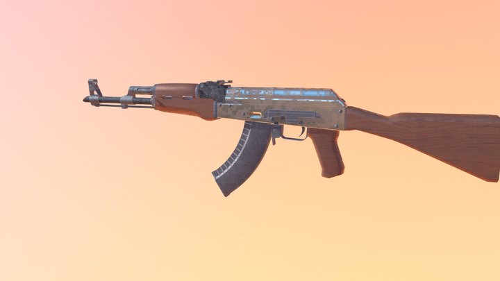 ak47 ddpat 3D Model