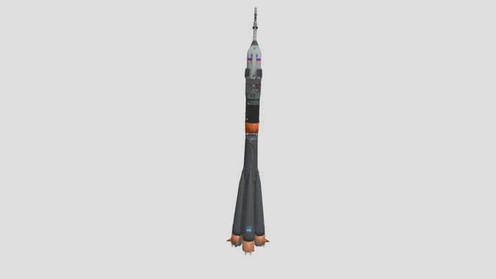 Soyuz TMA 3D Model