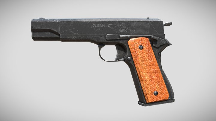 Colt M1911 3D Model