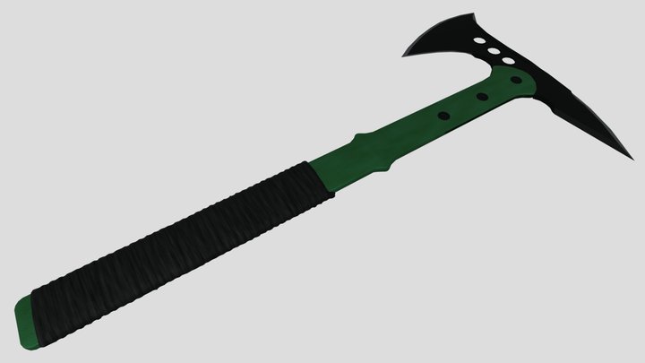 Tactical Tomahawk Axe 3D Model
