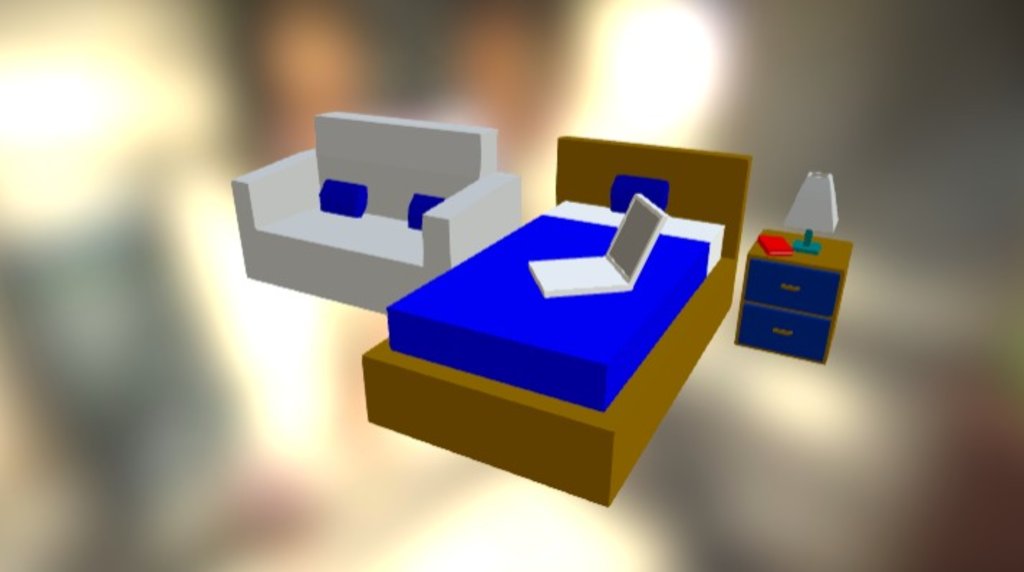 Room Assets (LowPoly)