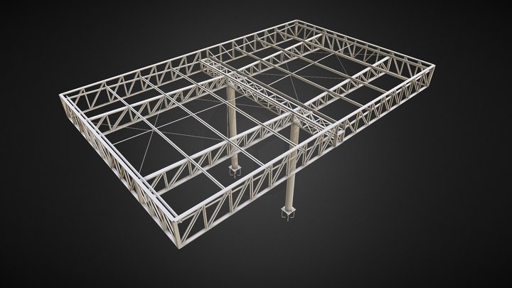 Posto Combustível - Brinks 3D Model