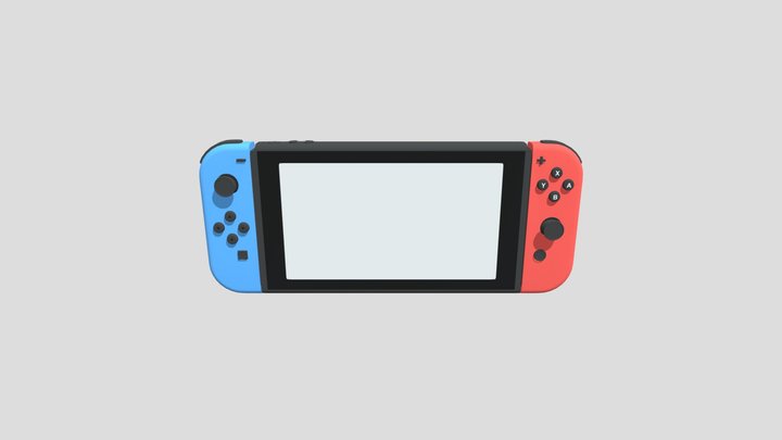Nintendo Switch 3D Model