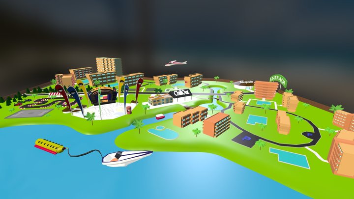 Finalia Resort 3D Model