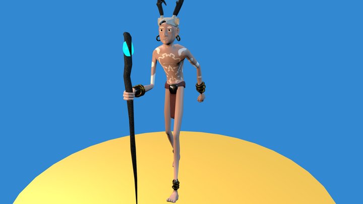 Shaman 3D Model
