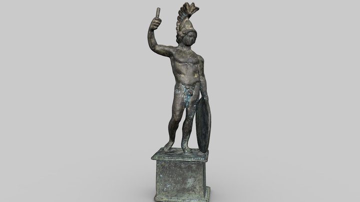Statuette of Mars 3D Model