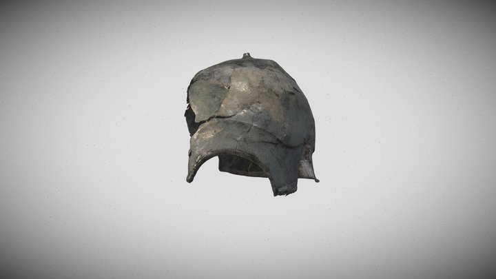 Casco celtibérico de Muriel de la Fuente (Soria) 3D Model