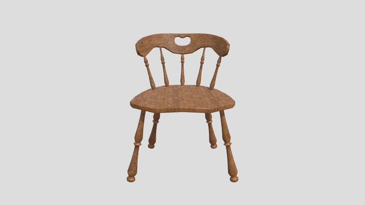Kid's room chair 3D Model