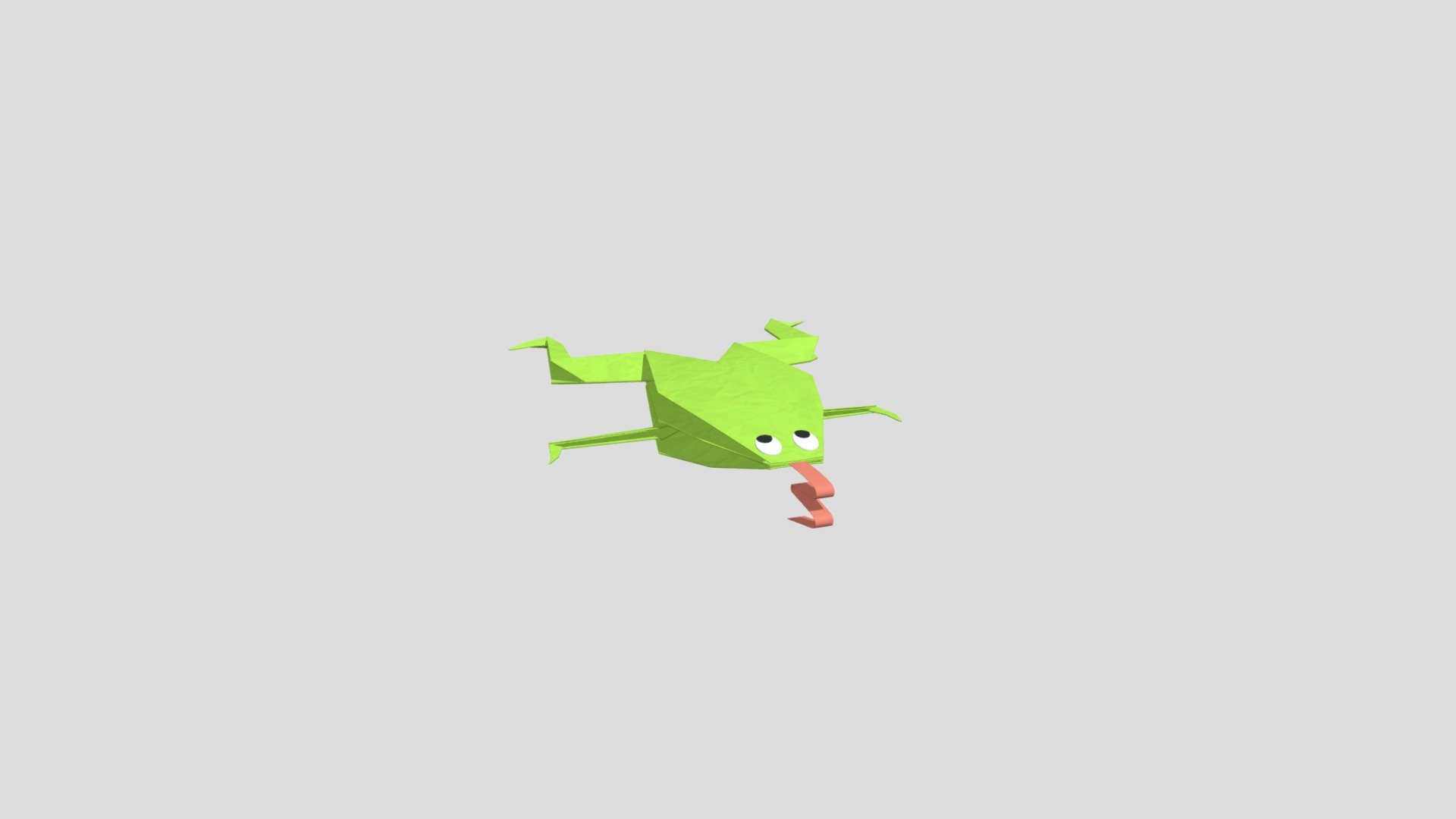 Origami Frog