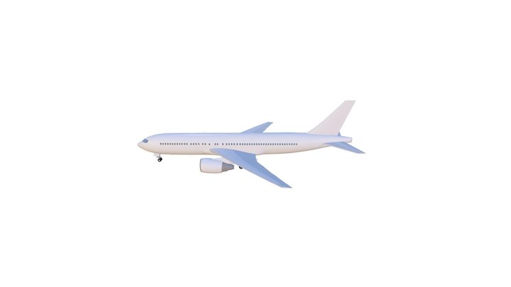 Boeing 767-300 3D Model