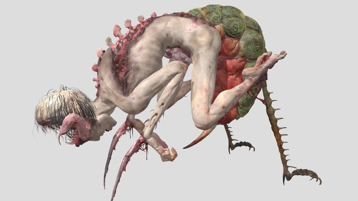 Insects - Organic Viruses 3D Model