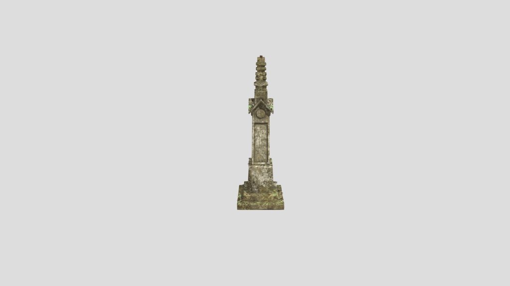 Medieval Tower Tombstone