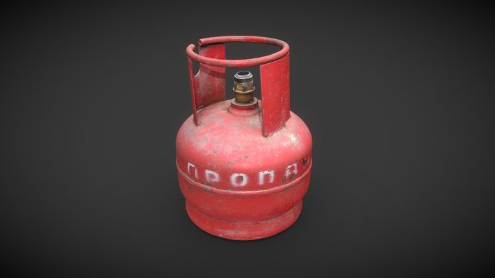 Propane Tank #2 [Scan] – Modello 3D gratuito STL