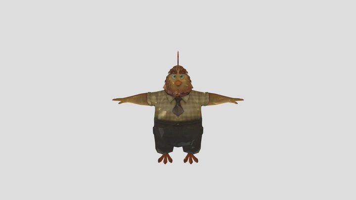 Buck Cluck 3D Model