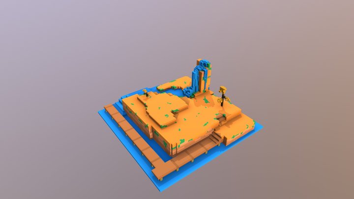 Mini Island - Autumn Edition 3D Model