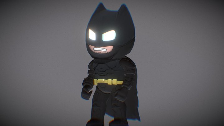 bat man #3d blender 3D Model