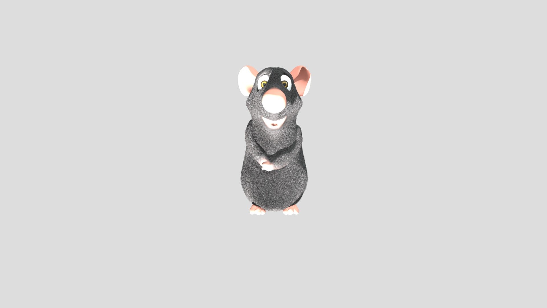 Remy from Ratatouille — Sketchfab embed 3D viewer