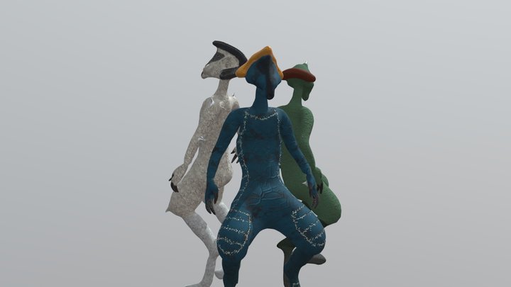 Aliens 3D Model