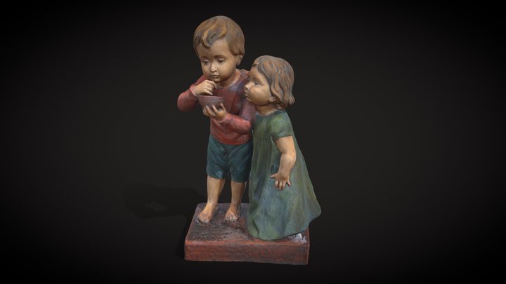RECUERDO DE LOS NIÑOS DE LAS POMPAS 3D Model