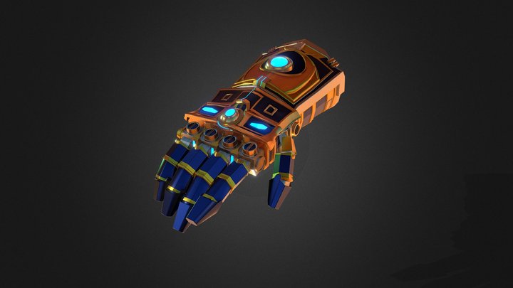 Arcane - Byzantine Gauntlet 3D Model
