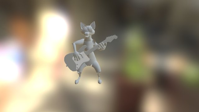 Coyote Ranged Low 3rd Pass 3D Model