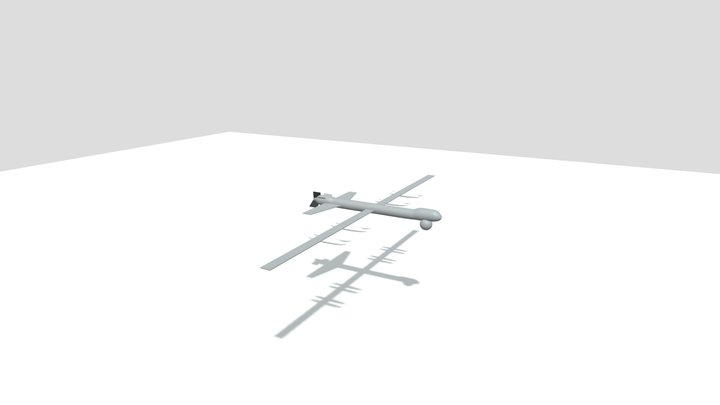 Drone Reaper MQ9 Predator Plugin 3D Model