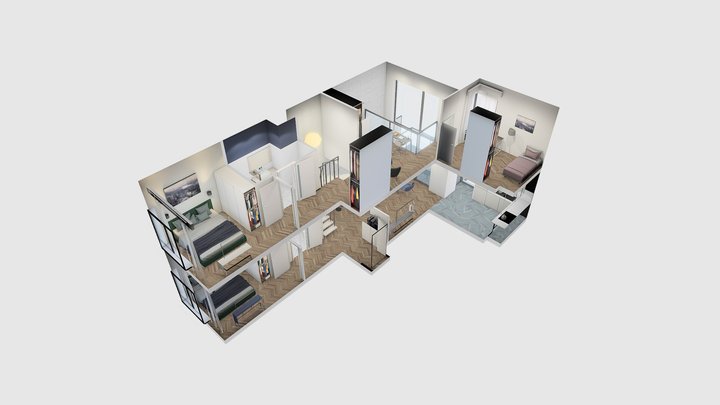 Apartment no. 237 3D Model