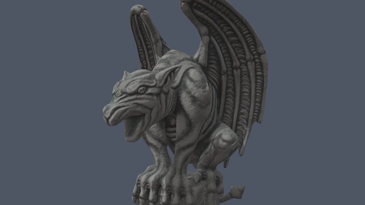 Gargoyle 3D Model