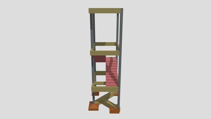 Escada_Bloco_BO_3d 3D Model