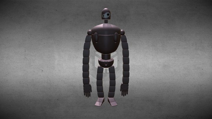 Laputa Bot 3D Model