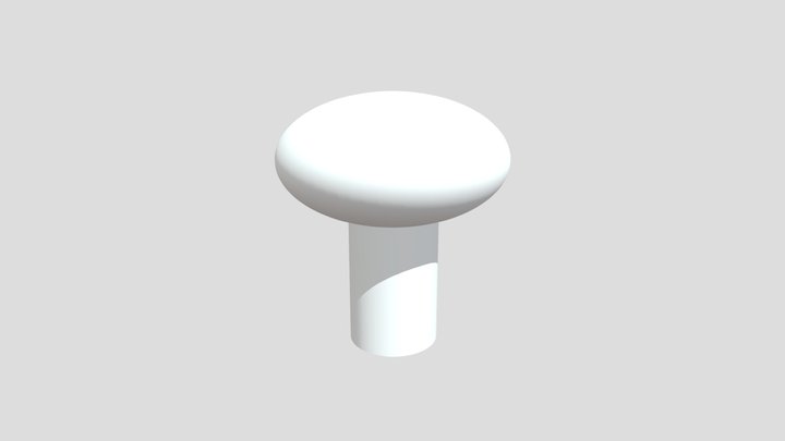 Stylized Mushroom - Sculpt Study (Clay Version)