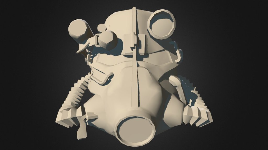 Fallout: ServoHelmet T-45d (Texture WIP)