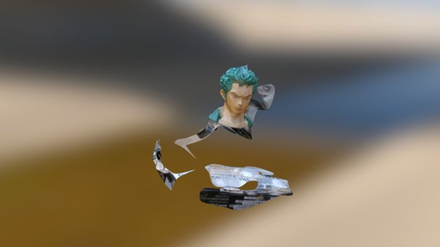 Zoro Obj 3D Model