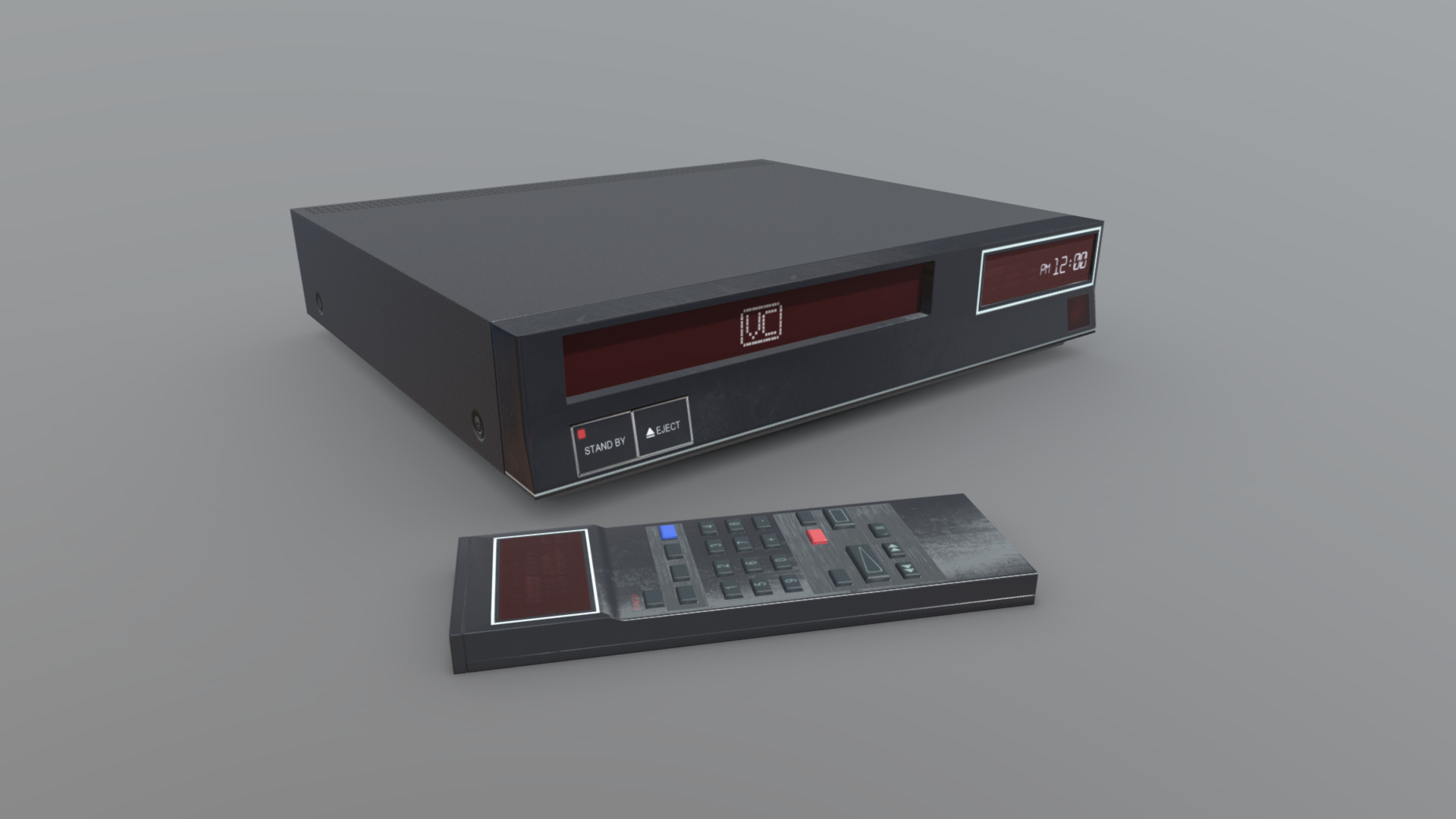 3D model Video Recorder - This is a 3D model of the Video Recorder. The 3D model is about graphical user interface.