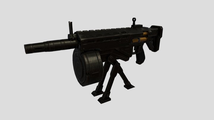 Weapon Model 3D Model
