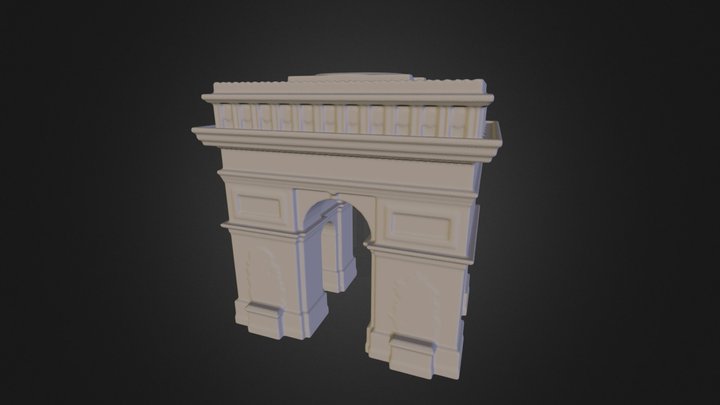 Arc de Triomphe Mini 3D Model