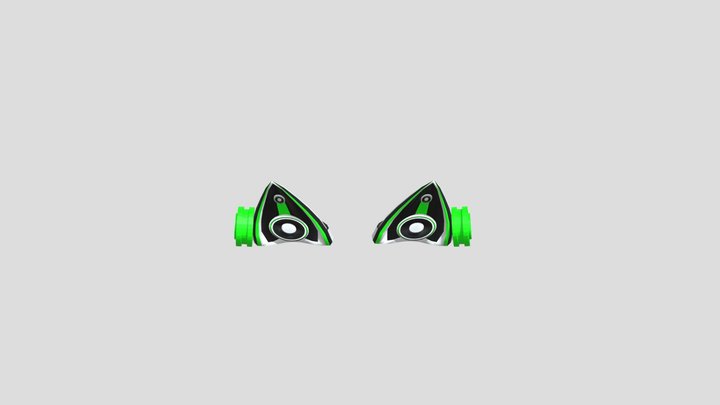 robo neko ears 3D Model