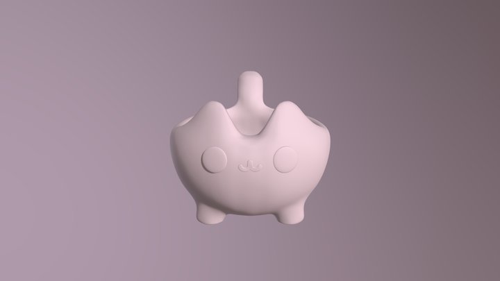 cat bowl 3D Model