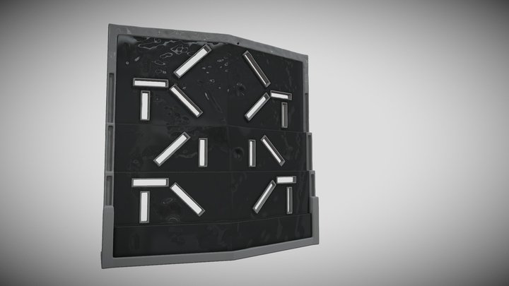 Deployable Shield from Rainbow Six 3D Model