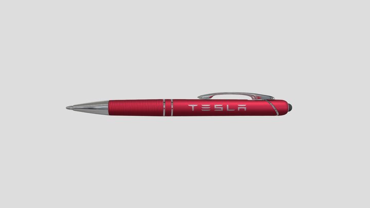 I128 GLACIO BALLPOINT PEN/STYLUS 3D Model