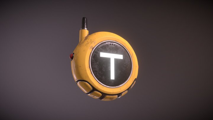 Teen Titans Communicator 3D Model